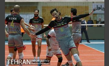 دیدار سایپا تهران و بانک سرمایه در لیگ برتر والیبال 11