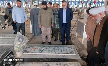 سفر شهردار تهران به خوزستان و حضور در راهیان نور 1