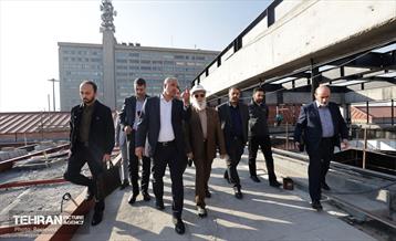 بازدید رئیس شورای شهر تهران از پروژه خانه شهر 4