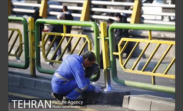 نظافت و پاکسازی مسیرهای مراسم تشییع پیکر سردار قاسم سلیمانی  25