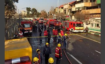 ساختمان پلاسکو در آتش 18