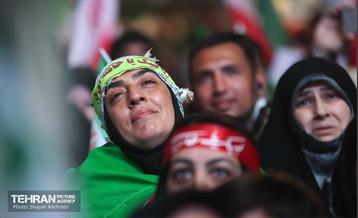 اجتماع مردم غیور تهران در قدردانی از همراهی جبهه مقاومت یمن 41