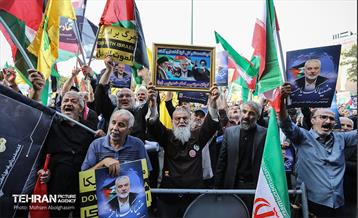 اجتماع مردم تهران در محکومیت جنایت رژیم صهیونیستی 31