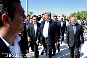 افتتاح دریاچه باغ هنر اراضی عباس آباد با حضور شهردار تهران 7