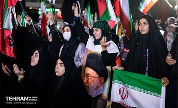 اجتماع تهرانی‌ها در حمایت از رهبری و نیروهای مسلح