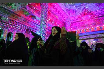 احیای شب بیست‌ویکم ماه رمضان امامزاده پنج تن لویزان 2
