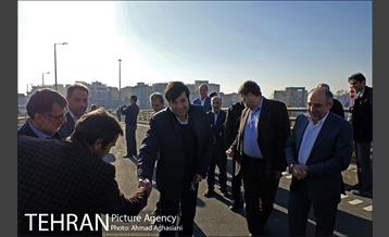 افتتاح پل شرق به شمال تقاطع بزرگراه های نیایش و شهید چمران 5