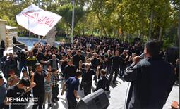 مراسم شهادت امام رضا(ع) و سالگرد تدفین شهدای گمنام منطقه۸