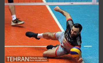 دیدار تیم های والیبال بانک سرمایه و پیکان تهران