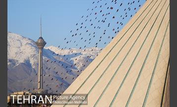 خیابان های تهران در آستانه چهلمین سالگرد انقلاب اسلامی 8