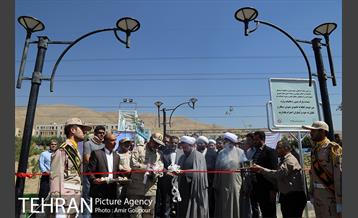 آیین بهره برداری بوستان شهدای مرزبانی‎ 12