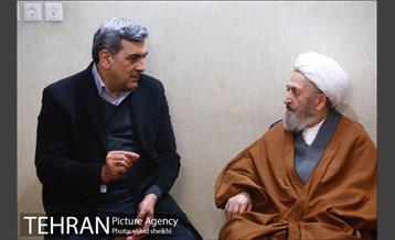 دیدار شهردار تهران با آیت الله العظمی جعفر سبحانی  7