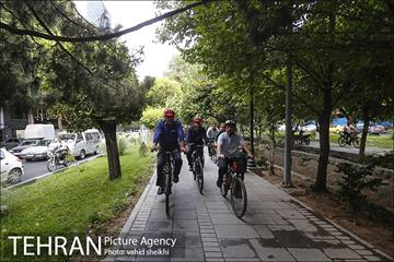 پویش سه شنبه های بدون خودرو با حضور معلولین 15