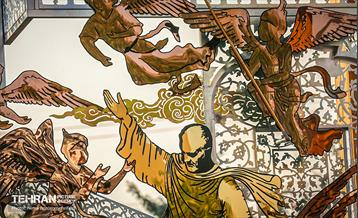 مراسم رونمایی از سازه حجمی عروج 20