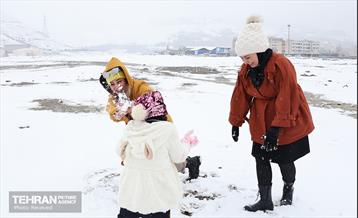 روز برفی در منطقه 5 5