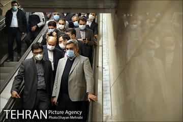 بازدید شهردار تهران از خط 6 مترو تهران 20
