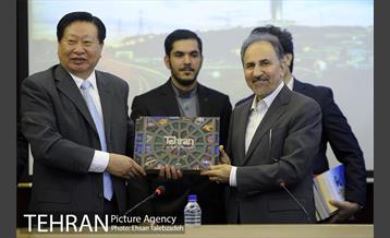 نشست مشترک شهردارتهران با رئیس اتاق بازرگانی بین المللی چین 17