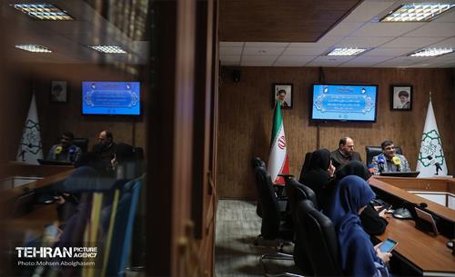 نشست خبری مشترک مدیران عامل شرکت ساماندهی مشاغل و شرکت شهربان شهرداری تهران 11
