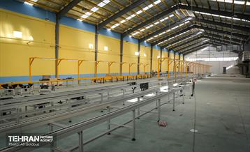 بازدید شهردار منطقه 21 از کارخانه ارج 13