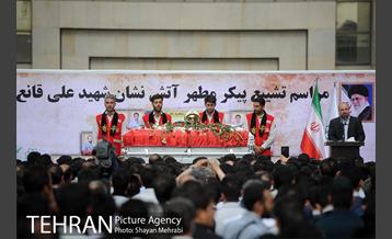 مراسم تشییع پیکر شهید آتش نشان علی قانع 36