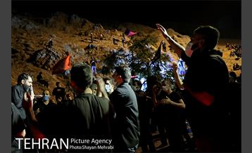 عزاداری شب عاشورای حسینی در کهف الشهدا  38