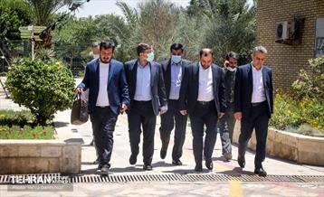 حضور جعفر شربیانی در منطقه 17