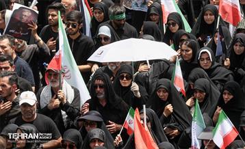 تشییع شهدای اقتدار ملی در تهران - 4 6