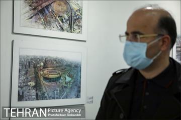 بازدید شهردار منطقه شش از نمایشگاه تهران از منظر هنرمندان 14