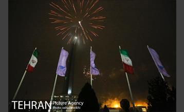 جشن نور نیمه شعبان در برج میلاد تهران 11