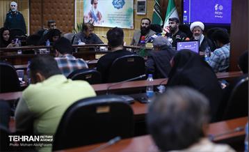 نشست خبری رییس سازمان بسیج شهرداری تهران 12