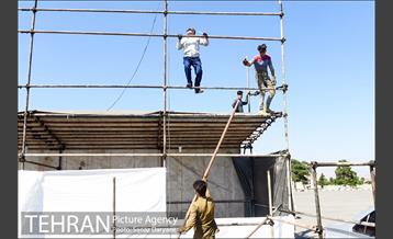 آماده‌سازی مجموعه حرم مطهر امام‌ خمینی (ره) برای مراسم ارتحال 3