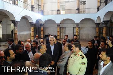 بازدید شهردار تهران از ساختمان کلاه فرنگی، دانشگاه تربیت معلم خوارزمی و تابلو نقش رستم ورزشگاه شیرودی به مناسبت روز تهران 4