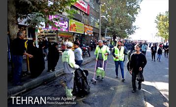 خدمات شهرداری تهران در مراسم پیاده روی جاماندگان حسینی (ع) 12
