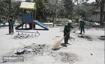 بوستان ایثار در منطقه ۲۰ به چرخه خدمت بازگشت 30