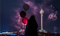 نورافشانی جشن ۲۲ بهمن 8