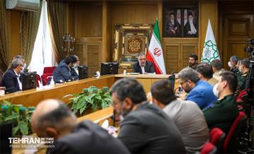 دیدار فرمانده سپاه محمد رسول الله (ص) با شهردار تهران 22