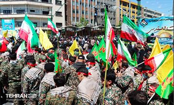 پردیس حماسی چهار راه ولیعصر(عج) در روز قدس 4