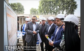 بازدید اعضای شورا شهر از تصفیه خانه فاضلاب فیروزبهرام 2