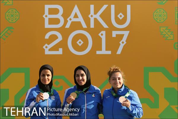 کسب مدال طلا و نقره بانوان ایرانی در بازی های کشورهای اسلامی 7