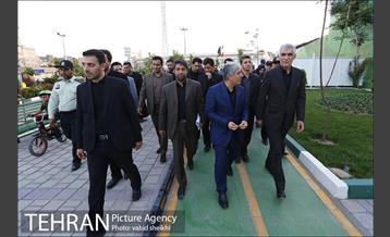 بازدید شهردار تهران از پروژه های منطقه 17 15