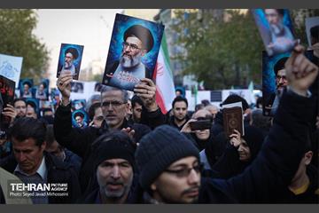 راهپیمایی محکومیت اقدامات تروریستی آمریکا و رژیم صهیونیستی علیه ملت ایران 12