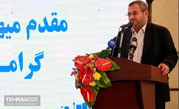 آیین کلنگ زنی ساخت سومین کلانتری منطقه هشت