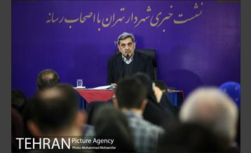 نخستین نشست خبری دکتر پیروز حناچی شهردار تهران - ۲ 8