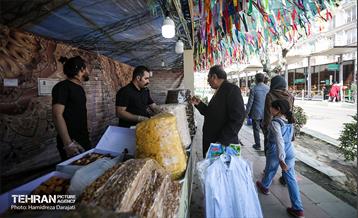 طرح ساماندهی موقت دستفروشان و بساط‌گستران 30