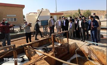 بازدید رئیس سازمان حفاظت محیط زیست کشور از مجتمع مدیریت زباله آرادکوه 7