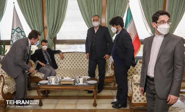 دیدار شهردار تهران با سفیران سوریه، ژاپن و ایتالیا 67