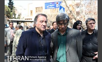 مراسم تشییع پیکر علی معلم 52