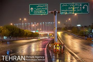 منع تردد شبانه در تهران 19