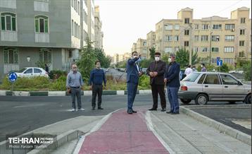 بازدید معاون هماهنگی امور مناطق از منطقه 5