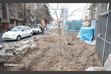 پیاده راه سازی و بهسازی خیابان اجاره دار